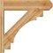 Ekena Millwork Merced Rough Sawn Craftsman Outlooker, Western Red Cedar, 8"W x 32"D x 32"H OUT08X32X32MRC04RWR - alternate 3